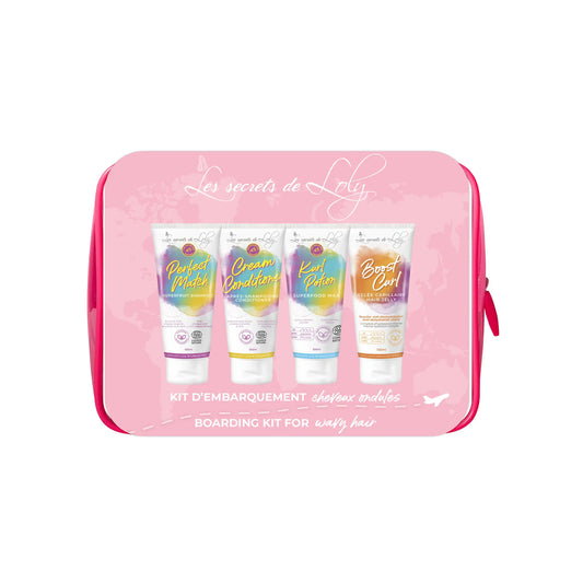 Trousse Cheveux Ondulés - Format voyage